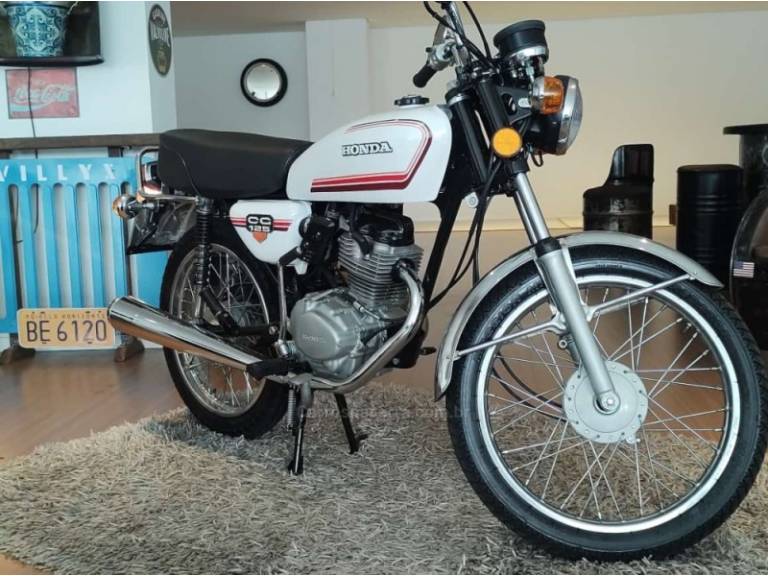 HONDA - CG 125 - 1982/1982 - Branca - R$ 19.900,00