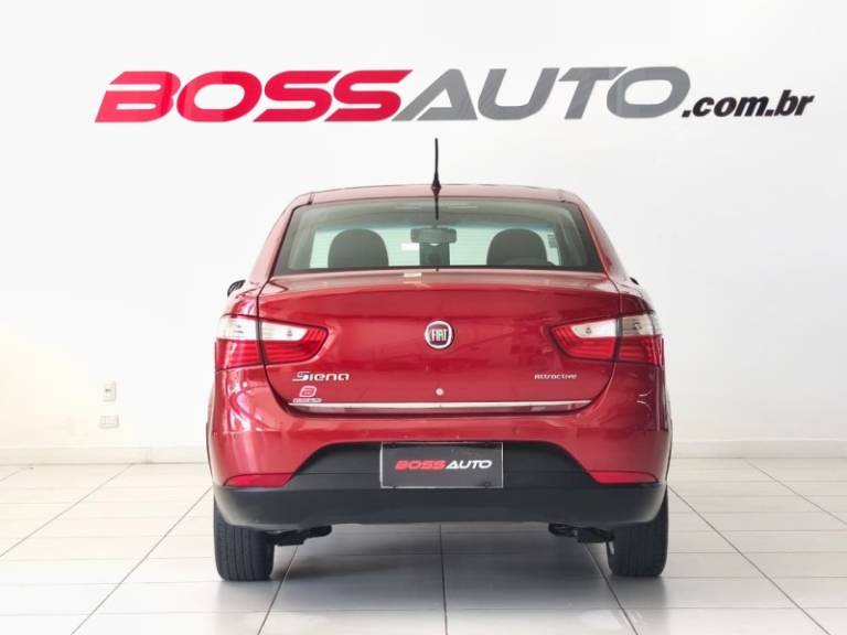FIAT - GRAND SIENA - 2013/2013 - Vermelha - Sob Consulta