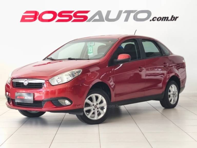 FIAT - GRAND SIENA - 2013/2013 - Vermelha - Sob Consulta