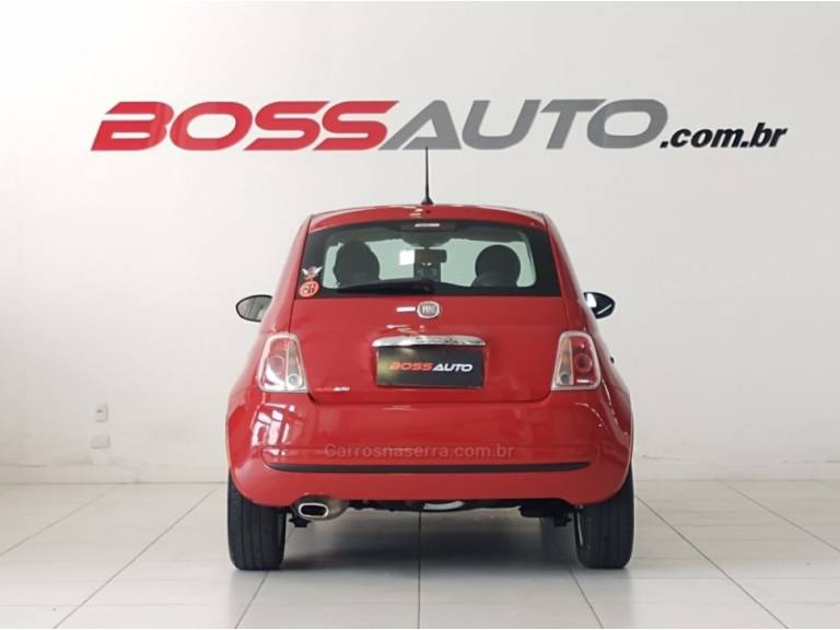 FIAT - 500 - 2011/2012 - Vermelha - R$ 41.700,00