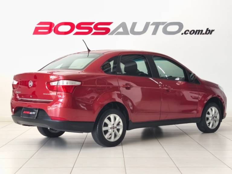 FIAT - GRAND SIENA - 2013/2013 - Vermelha - Sob Consulta