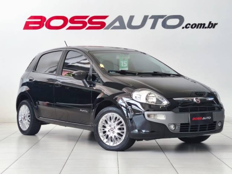 FIAT - PUNTO - 2014/2015 - Preta - R$ 45.500,00