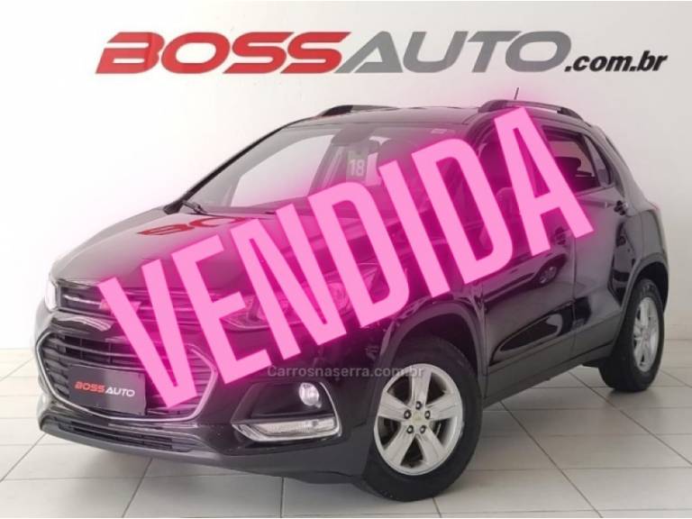 CHEVROLET - TRACKER - 2017/2018 - Preta - R$ 84.900,00