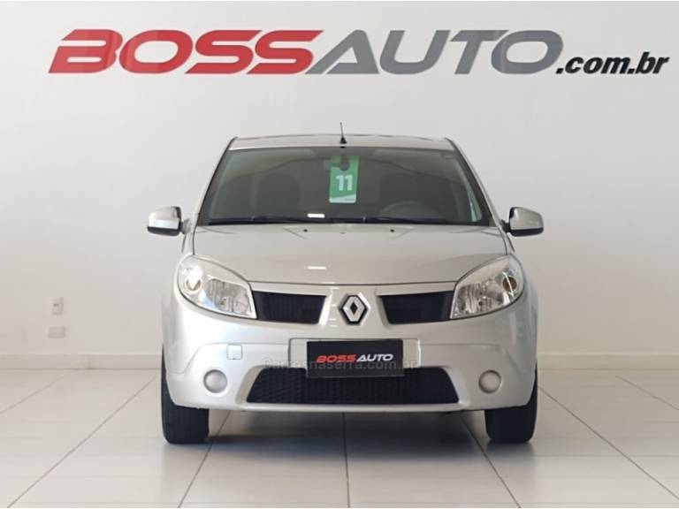RENAULT - SANDERO - 2010/2011 - Prata - R$ 29.900,00