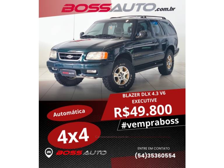 CHEVROLET - BLAZER - 1998/1998 - Verde - R$ 49.800,00