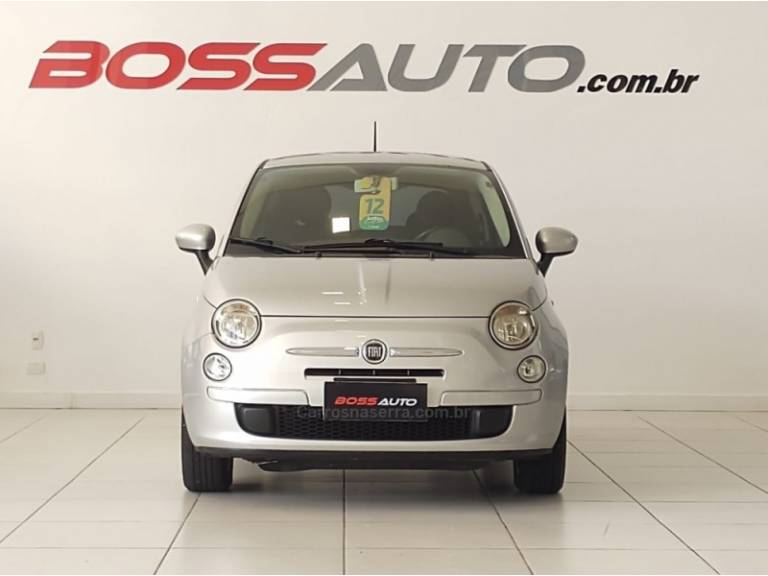 FIAT - 500 - 2011/2012 - Prata - R$ 41.900,00