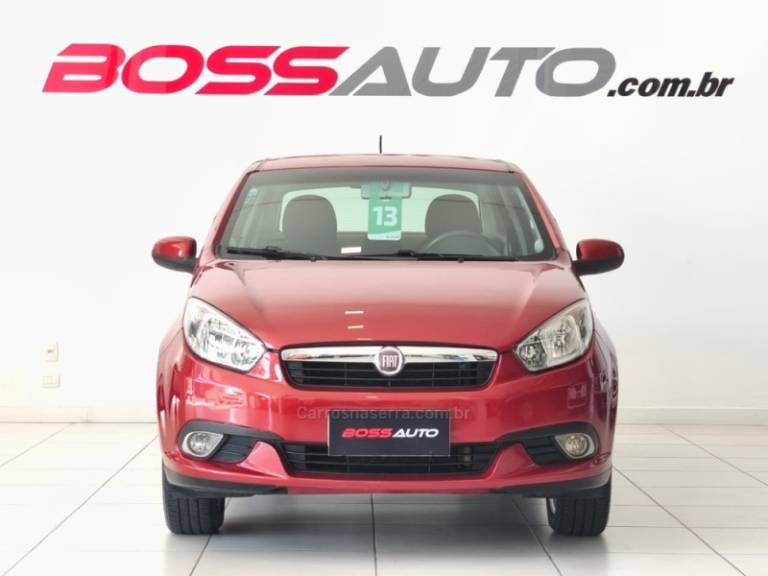 FIAT - GRAND SIENA - 2013/2013 - Vermelha - Sob Consulta