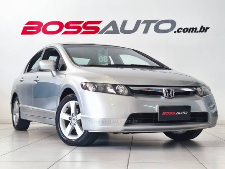 HONDA - CIVIC - 2008/2008 - Prata - R$ 45.990,00