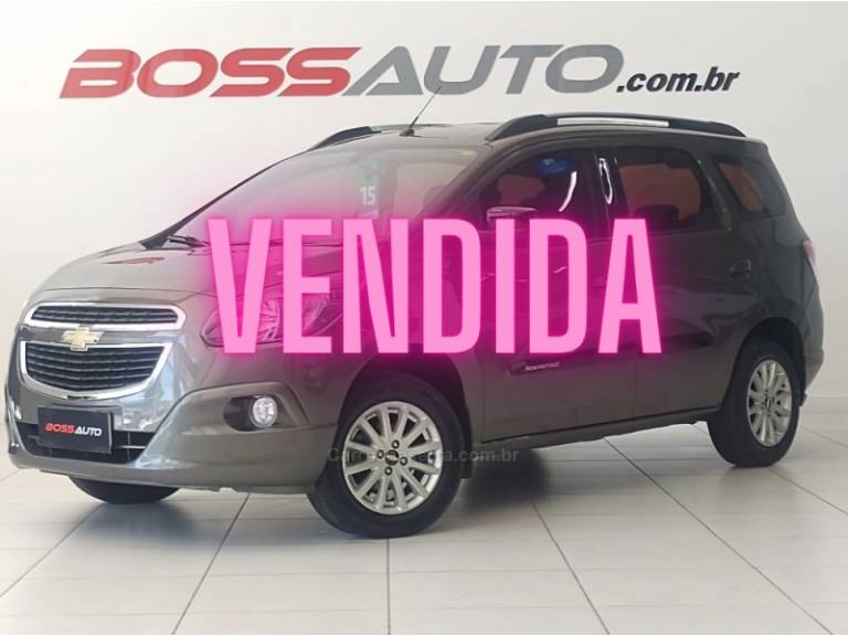 CHEVROLET - SPIN - 2014/2015 - Cinza - Sob Consulta