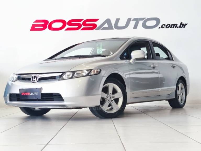 HONDA - CIVIC - 2008/2008 - Prata - R$ 45.990,00