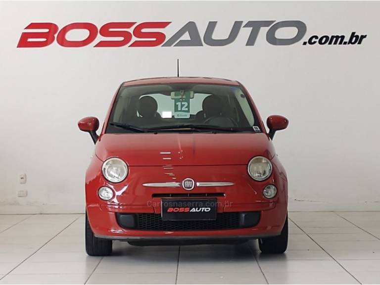 FIAT - 500 - 2011/2012 - Vermelha - R$ 41.700,00