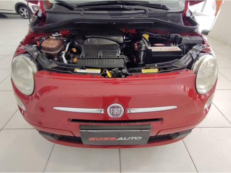 FIAT - 500 - 2011/2012 - Vermelha - R$ 41.700,00