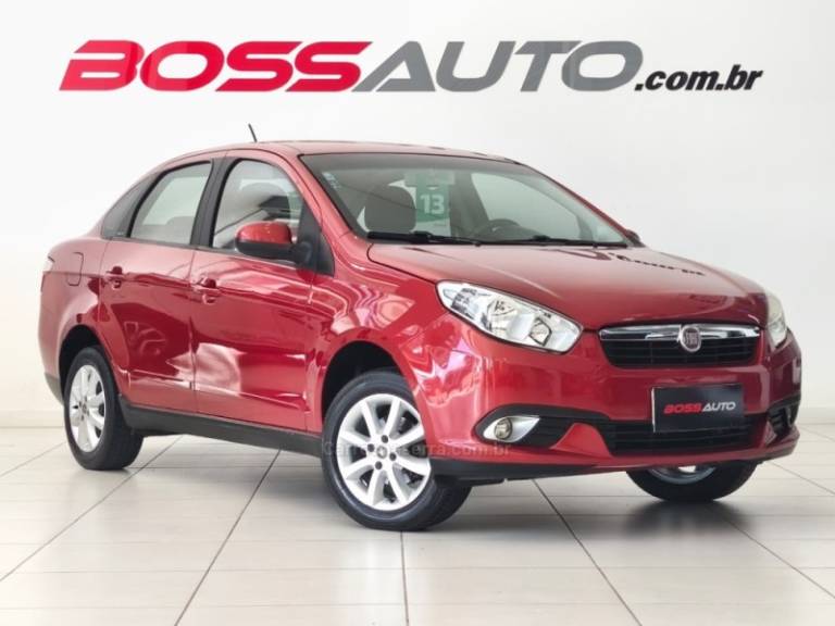 FIAT - GRAND SIENA - 2013/2013 - Vermelha - Sob Consulta