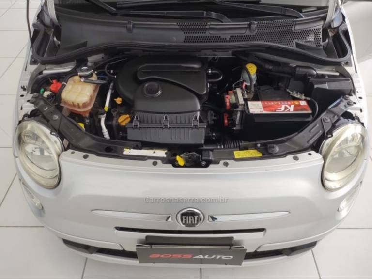 FIAT - 500 - 2011/2012 - Prata - R$ 41.900,00